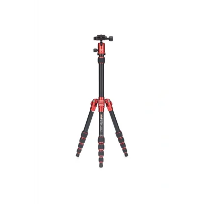 Genel Ürün Mefoto A0350q0r Backpacker Travel Tripod Kit (RED)
