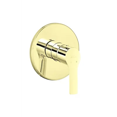 Genel Ürün Luna Ankastre Duş Batarya Sıva Üstü Altın Görünümlü