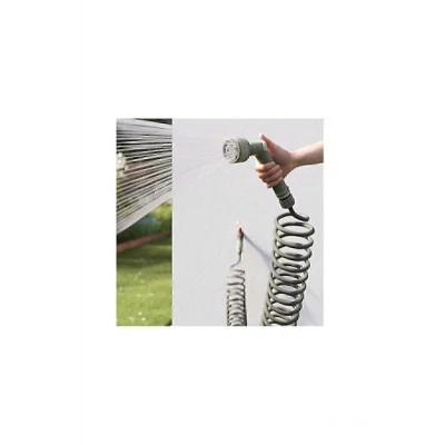 Genel Ürün Verve 15 Metre Spiral Hortum Seti Bahçe Balkon Sulama Seti