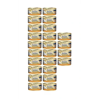 Genel Ürün Purina Gold Kıyılmış Hindi Etli Konserve Yetişkin Kedi Maması 24 x 85 G