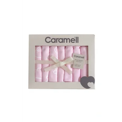 Genel Ürün 7Li Bebek Ağız Mendili Mnd4537 Pembe