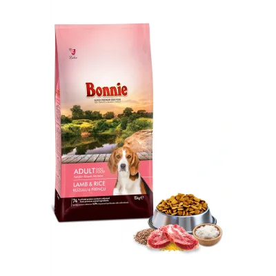 Genel Ürün Kuzu Etli Ve Pirinçli Yetişkin Köpek Maması 15 Kg