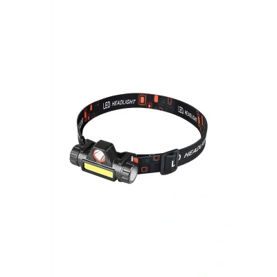 Genel Ürün Led Kafa Feneri (ŞARJLI) Çift Fonksiyonlu Fener