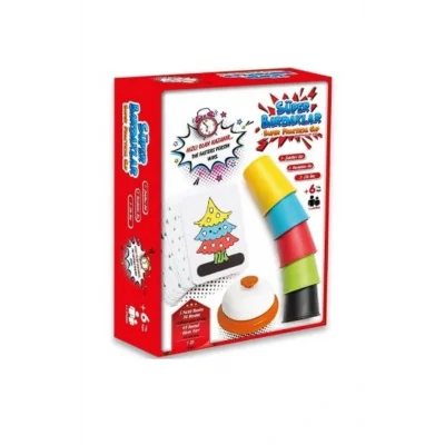 Oyuncak Süper Bardaklar Hızlı Neşeli Pratik Bardaklar Akıl Zeka Mantık Oyunu Ea Oyuncak