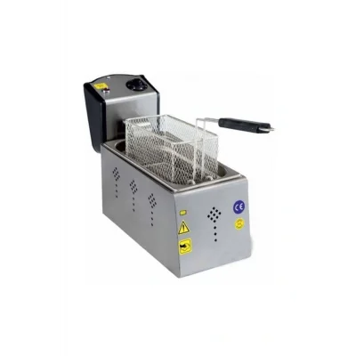 Genel Ürün Csa Inox Endüstriyel 2500 Watt Tekli 5 Litre Elektrikli Fritöz