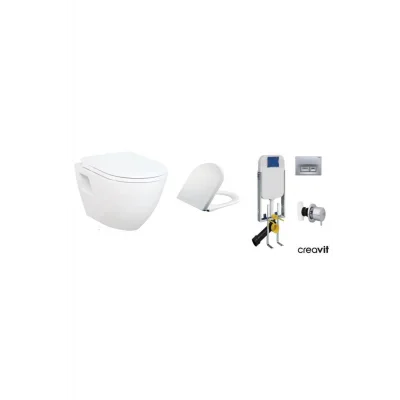 Genel Ürün GÖMME REZERVUAR GR5001 ASMA KLOZET TP325 YAVAŞ K. KAPAK