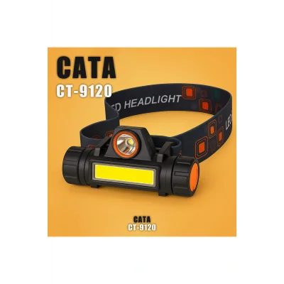 Lamba Ct 9120 3 W Ledli Şarjlı Kafa Lambası 6400k Beyaz Işık