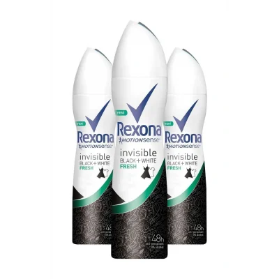 Genel Ürün Kadın Deodorant Sprey Invisible Fresh 150 ml X 3