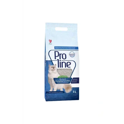Genel Ürün Proline Bentonit Kokusuz Ince Taneli Topaklanan Kedi Kumu 5 Lt
