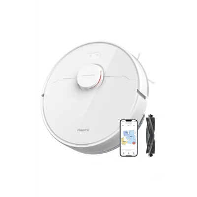Genel Ürün D10s Robot Süpürge Beyaz, 5.000Pa Emiş Gücü