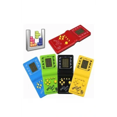 Oyuncak El Atarisi Tetris Oyun Konsolu Nostaljik Oyuncak Brick Game 9999 Oyunlu