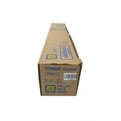 Genel Ürün Konica Minolta TN-227Y Yellow Sarı Orjinal Fotokopi Toneri Bizhup C257i 24.000 SayfaV