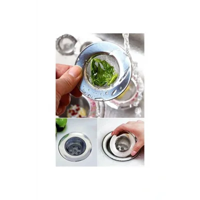 Genel Ürün Lavabo Süzgeci,evye Süzgeci Paslanmaz Kararmaz Metal 1