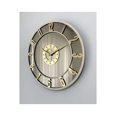 Kol Saati Aynalı Duvar Saati