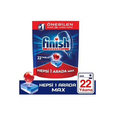 Genel Ürün Hepsi Bir Arada 22 Tablet Bulaşık Makinesi Deterjanı