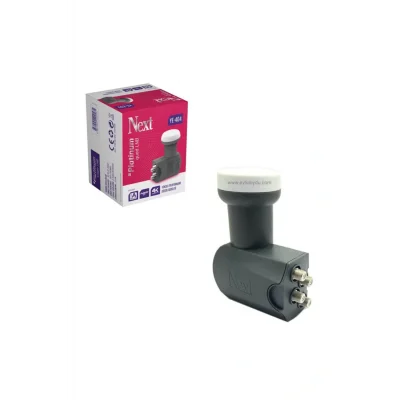 Genel Ürün Yeni Lnb 4lü (Twin) Platınum Dörtlü 0.1db 4K Next YE-404 Full Hd 3D Tüm Uydu Cihazlarıyla Uyumludur