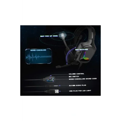 Genel Ürün K19 Rgb Kulaklık