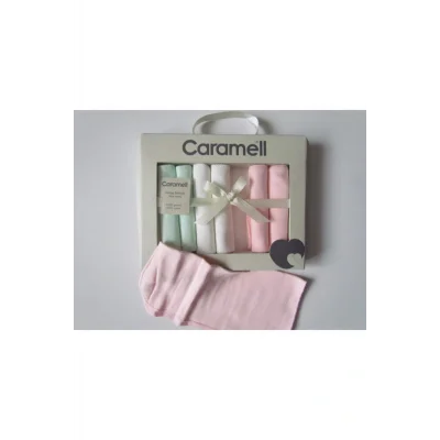 Genel Ürün 7li Organik, Penye Bebek Ağız Mendili ( 20x20 Cm)