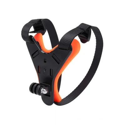 Genel Ürün Gopro 10 Sjcam Sj4000 Eken H9r Aksiyon Kamera Kask Alt Çene Bağlantı Aparatı Gp523 Turuncu
