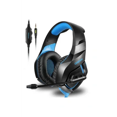 Genel Ürün Profesyonel Oyuncu Kulaklığı Gaming Kulaklık Siyah Renkli Led Pc/ps4/xbox Uyumlu