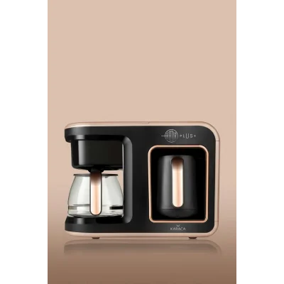 Genel Ürün Karaca Hatır Plus 2 In 1 Kahve Makinesi Rosie Brown