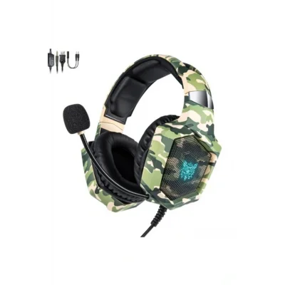 Genel Ürün Profesyonel Oyuncu Kulaklığı Gaming Kulaklık Siyah Renkli Led Pc/ps4/xbox Uyumlu