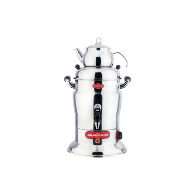 Genel Ürün Silverinox Çay Semaveri 7 Lt. Bir Demlik