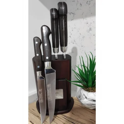 Genel Ürün Ahşap Standlı 61502 Ym 4lü Bıçak Seti