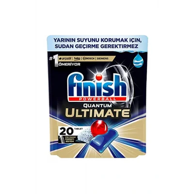 Genel Ürün Quantum Ultimate 20 Kapsül Bulaşık Makinesi Deterjanı Tableti Bulaşık Makin