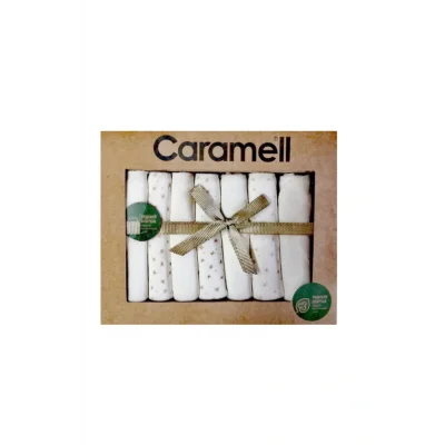 Genel Ürün Organik Pamuk 7 Adet Bebek Mendili