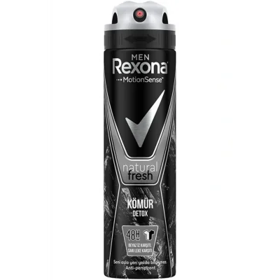 Genel Ürün Men Aerosol Kömür Detoksu Erkek Deodorant Sprey 150 ml