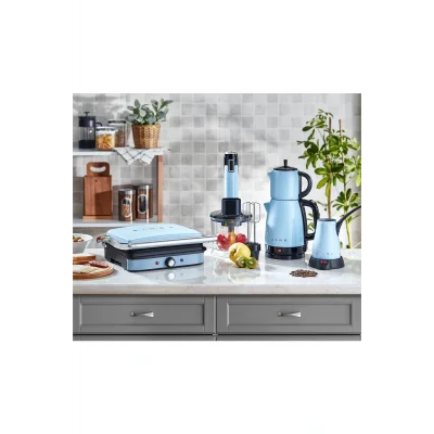 Genel Ürün 4 Lü Mavi Elektrikli Çeyiz Seti