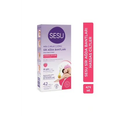 Genel Ürün Sir Ağda Bandı Hassas Cilt 42li