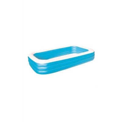 Genel Ürün 54009 Dikdörtgen Şişme Aile Havuzu Seti (305 Cm X 183 Cm X 56 Cm)