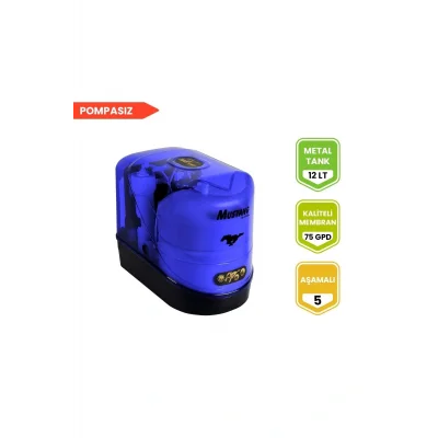 Genel Ürün Mor 5 Aşamalı Pompasız Su Arıtma Cihazı