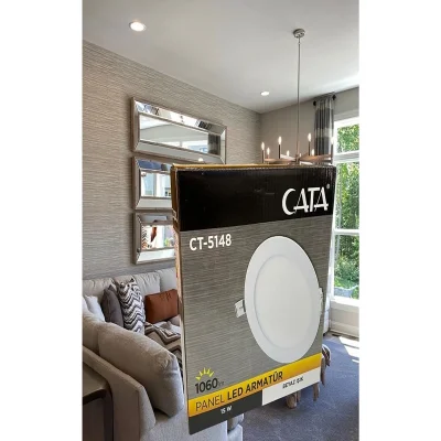 Genel Ürün 3w Panel Led Armatür Ct-5144 Gün Işığı Alüminyum Kasa