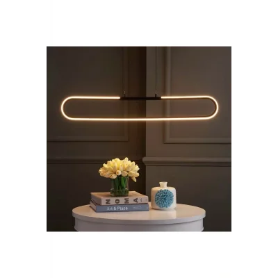 Genel Ürün Led Avize Sarkıt Parkur Rod Tra80013 100*16cm Boya:antrasit - Işık:4000k Doğal Beyaz