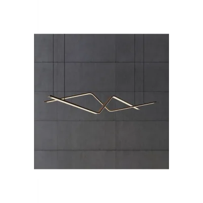 Genel Ürün Led Avize Sarkıt Makas Larga Tr1v116 Pro 120cm Boya:beyaz - Işık:6500k Soğuk Beyaz