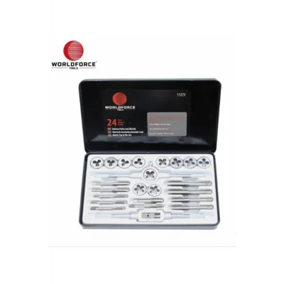 Genel Ürün 11375 Kılavuz Pafta Seti Metrik 24 Parça