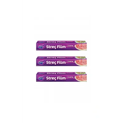Genel Ürün 3 Adet Streç Film 33 Mt.
