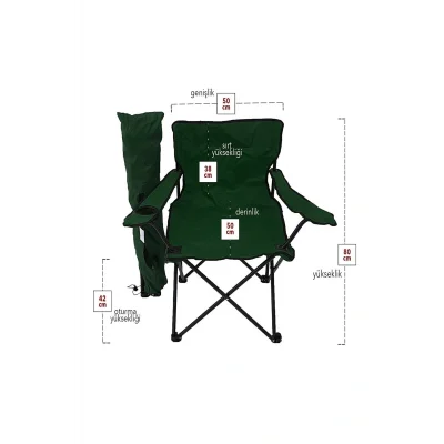 Genel Ürün Katlanabilir Kamp Sandalyesi Piknik Sandalyesi Plaj Sandalyesi Taşıma Çantalı