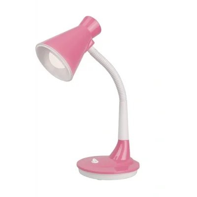 Lamba ( MANDAL SEPETİ HEDİYE ) Petrix Pembe Log Masa Lambası FS-TL2001Y