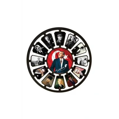 Kol Saati Atatürk Duvar Saati Fma00422