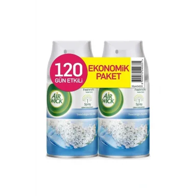 Genel Ürün Aır Wıck Oda Parfümü Cool Lınen - Temizliğin Esintisi 250 Ml (2 Adet) Beyaz