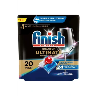 Genel Ürün Quantum Ultimate Bulaşık Makinesi Deterjanı 20 Kapsül