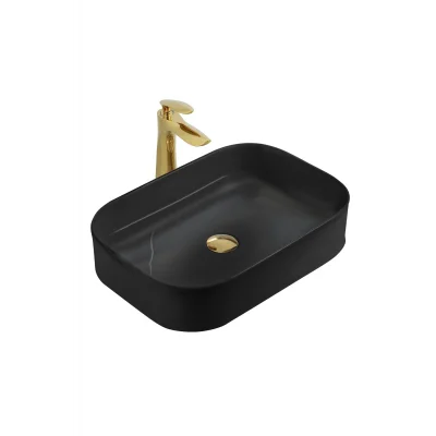 Genel Ürün Life Matt Black Çanak Lavabo