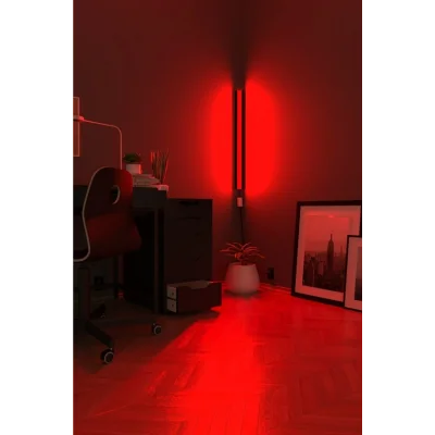 Lamba Uzaktan Kumandalı Duvar Köşe Rgb Led Aplik Gece Lambası Kumanda Kontrol
