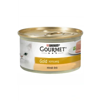 Genel Ürün Kıyılmış Hindi Etli Konserve Kedi Maması 24 X 85 Gr