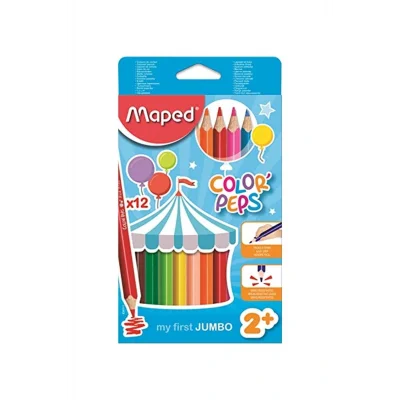 Genel Ürün Color Peps Maxi Jumbo Kuru Boya 12 Renk (834010zv)