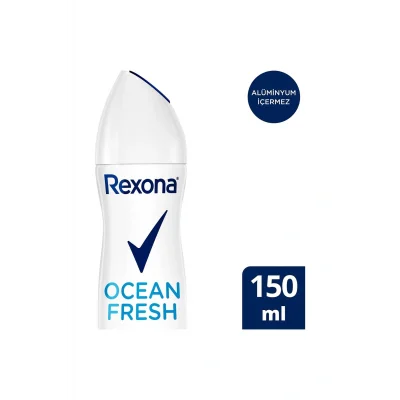 Genel Ürün Kadın Sprey Deodorant Ocean Fresh %0 Alüminyum 150 Ml